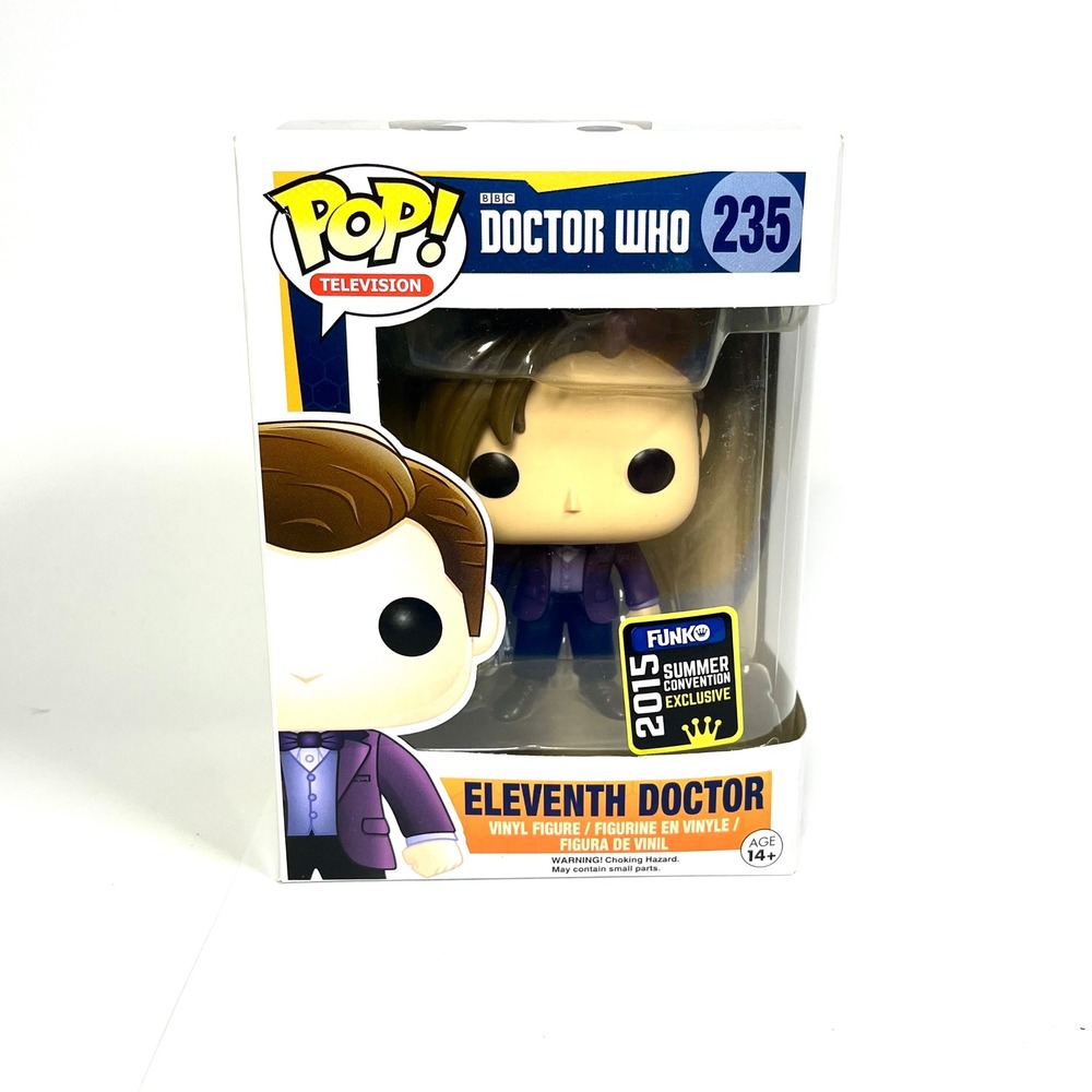Funko Pop Doctor Who Eleventh Doctor 235 2015 Summer Convention Exclusive Figure